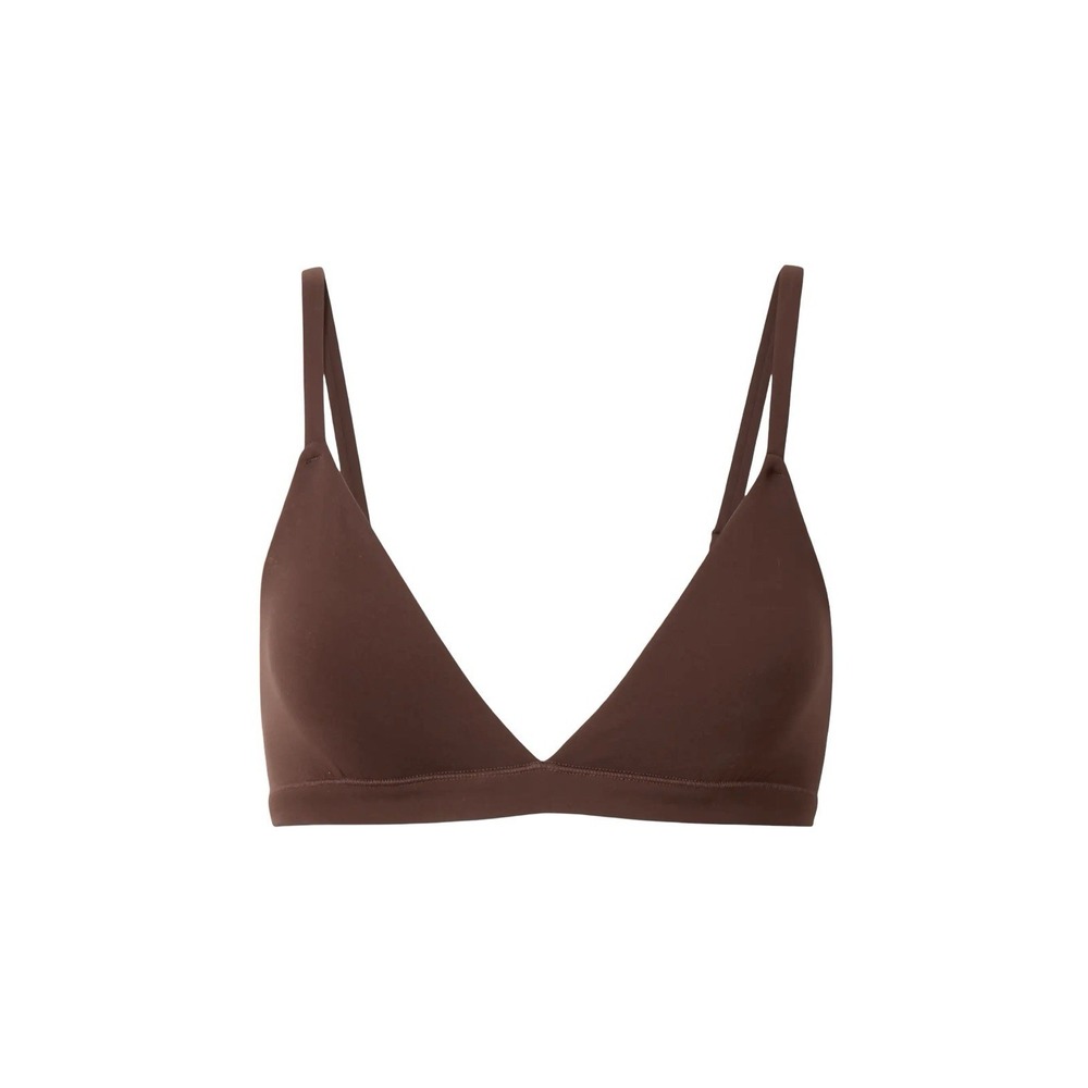 Skims Fits Everybody Triangle Bralette - Cocoa - Medium - NWT